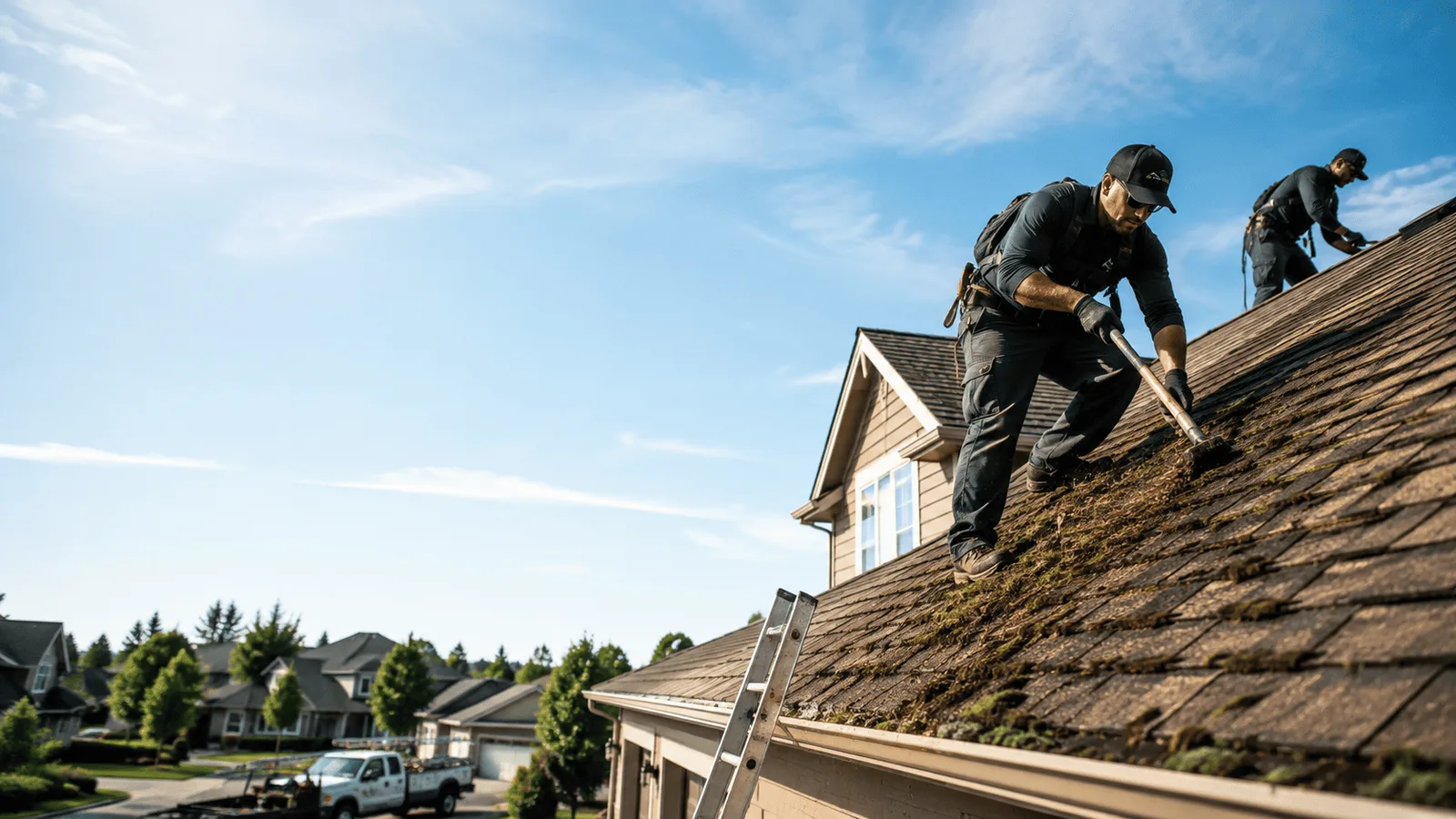 Roof Moss Removal in Voorhees, NJ near me